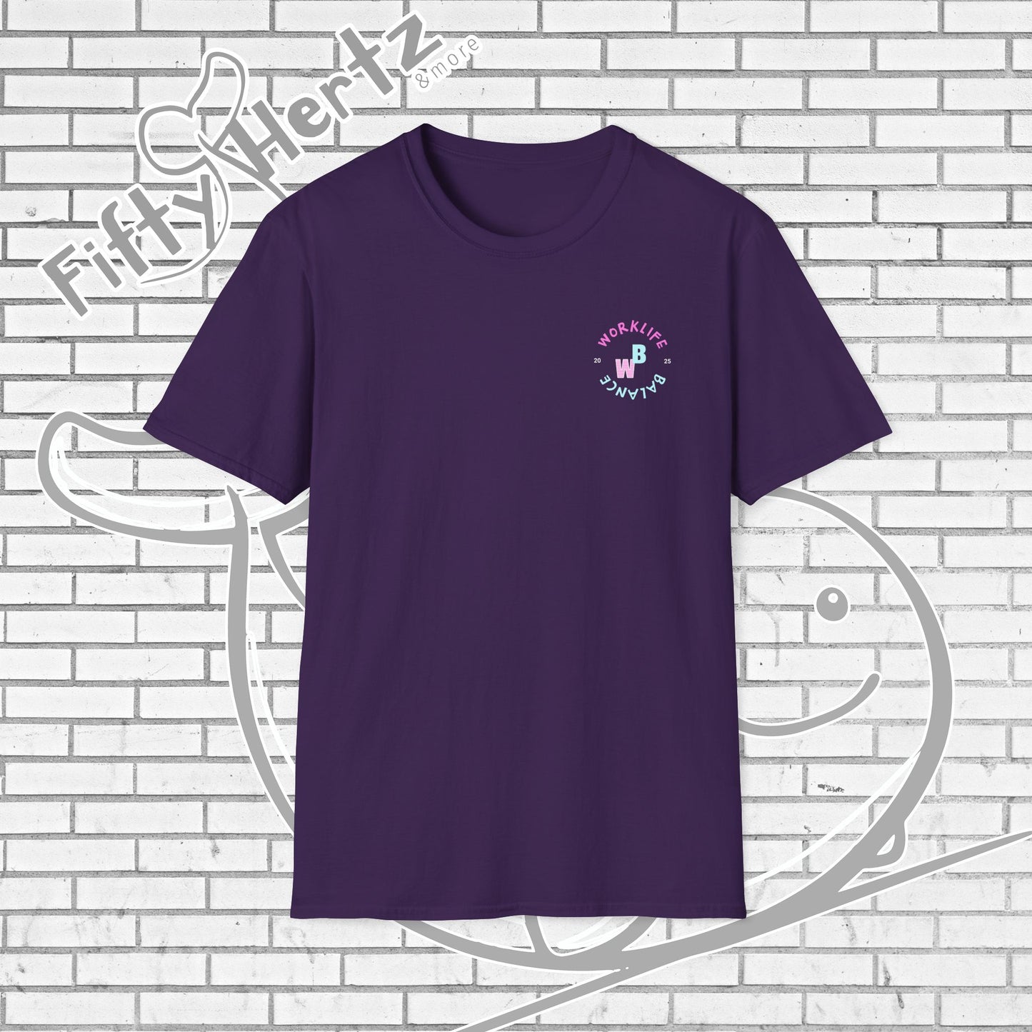 Work-life Balance (Dark) Unisex T-Shirt