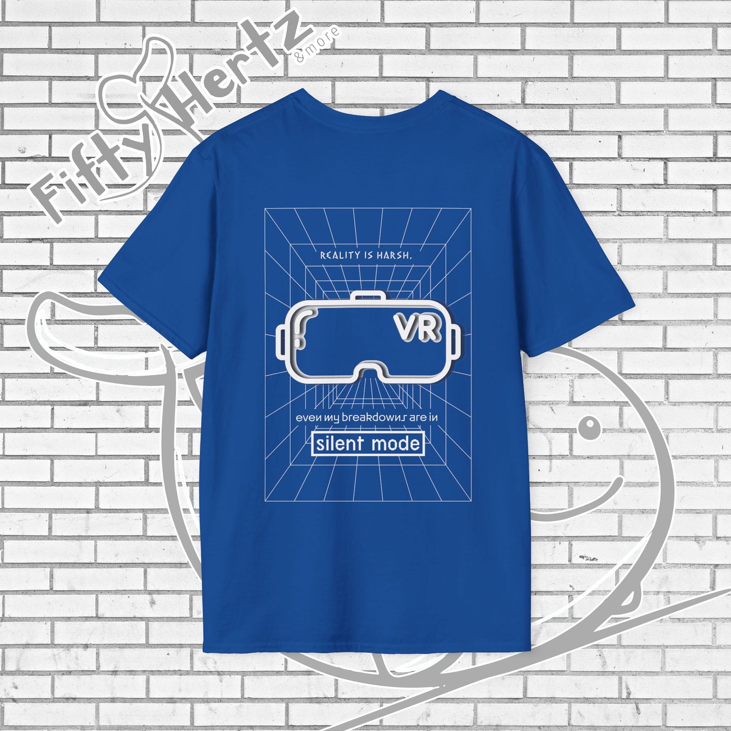 Virtual Reality (Dark) Unisex T-shirt