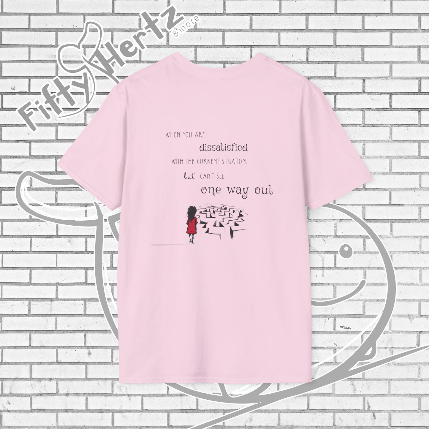 One way OUT (Light) Unisex T-Shirt