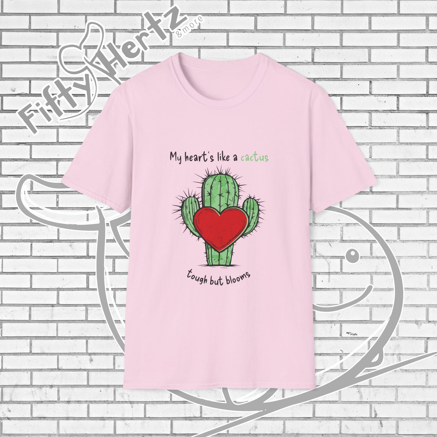 Heart's like a Cactus Unisex T-Shirt