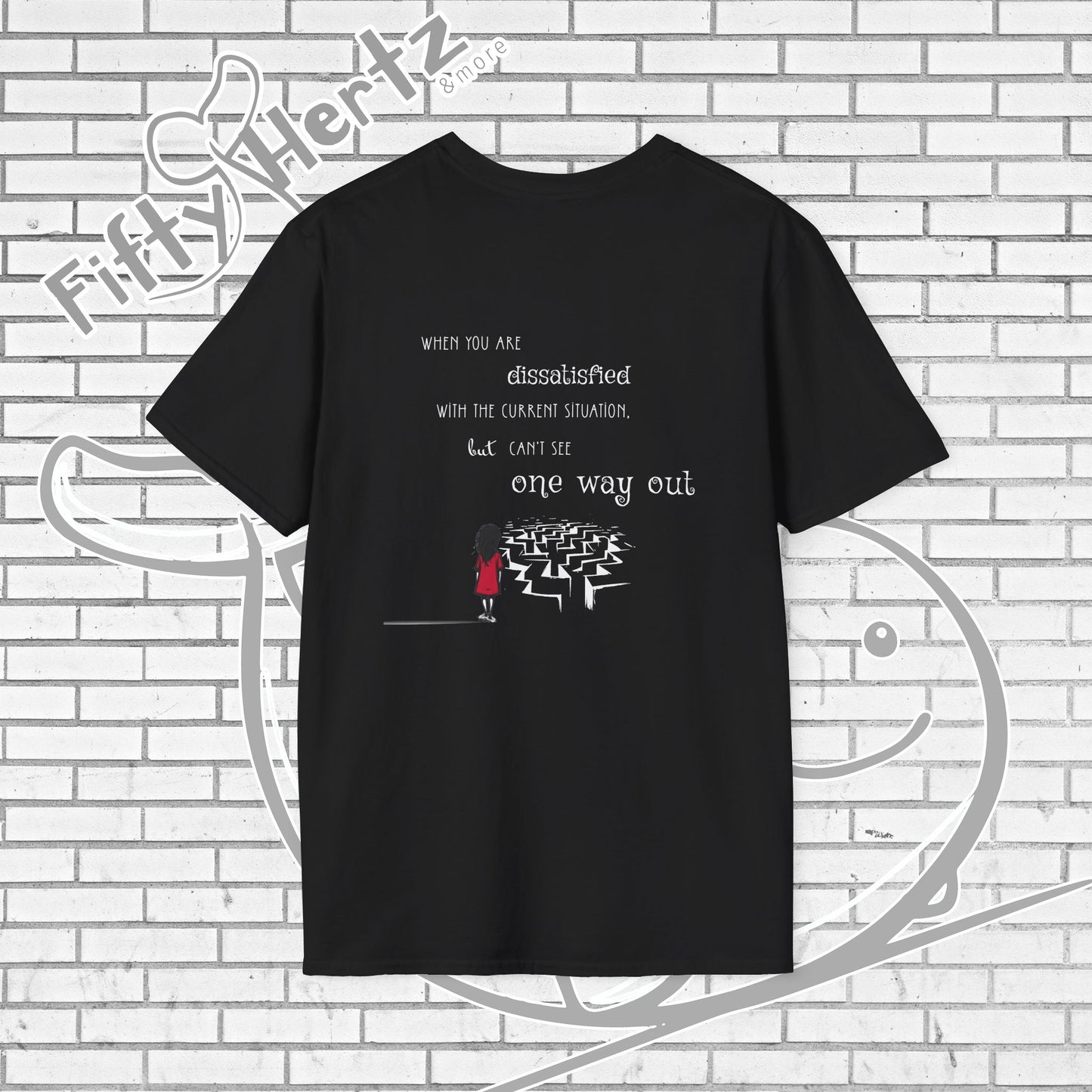 One way OUT (Dark) Unisex T-Shirt