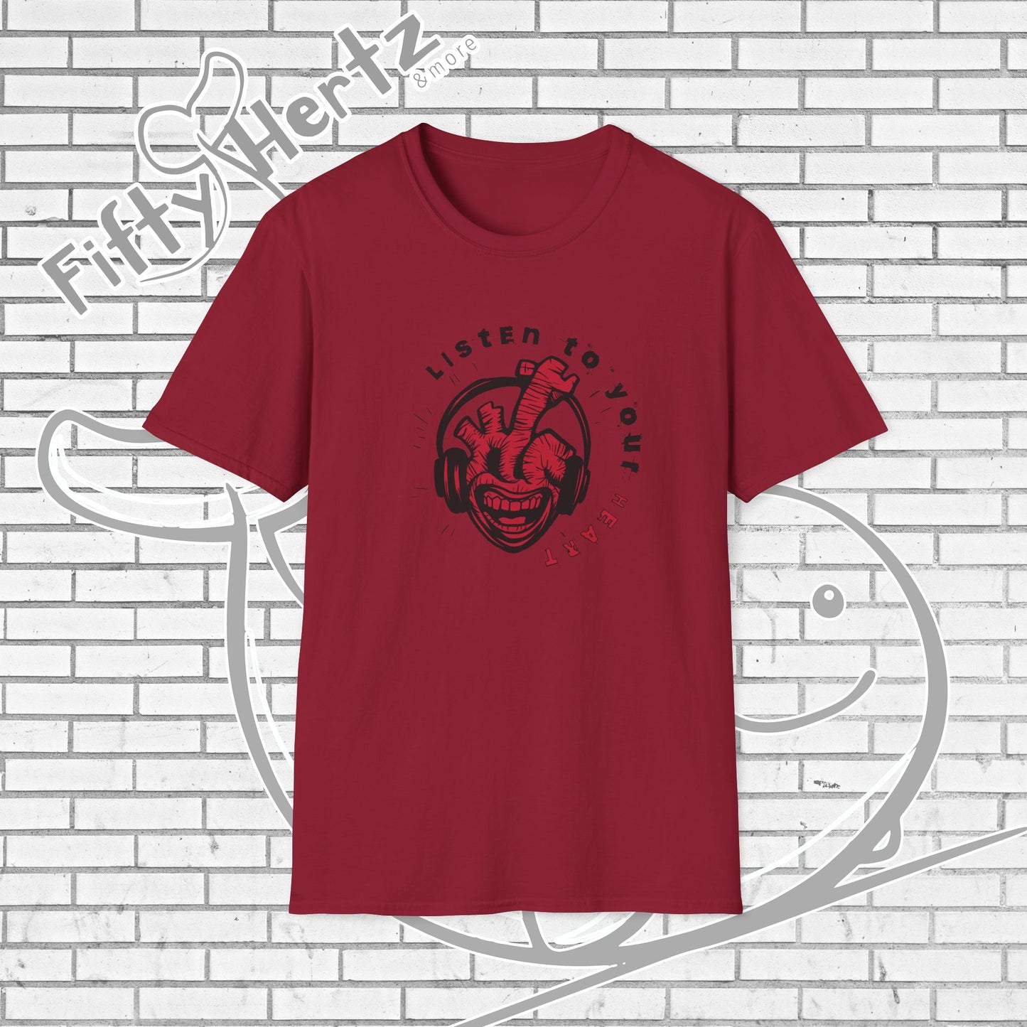 Listen to Heart (Light) Unisex T-Shirt