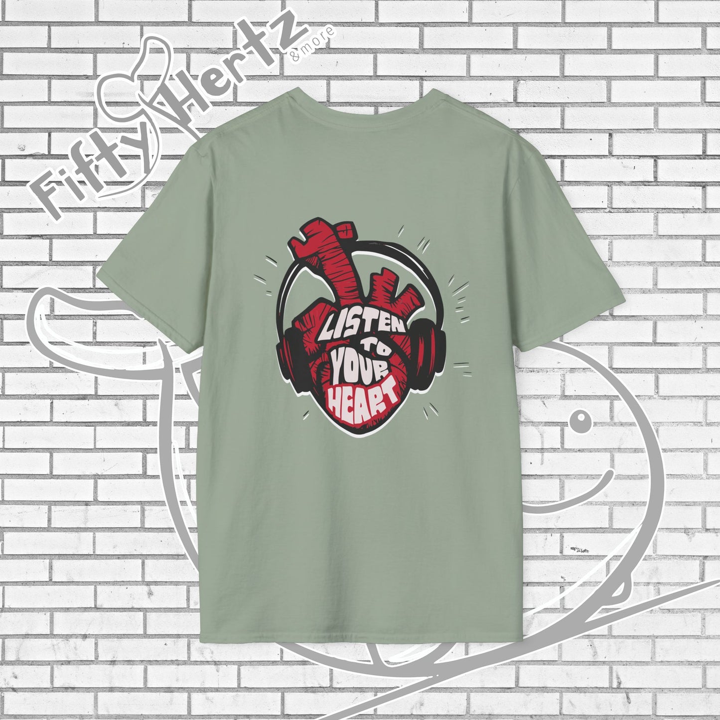 Listen to Heart (Light) Unisex T-Shirt
