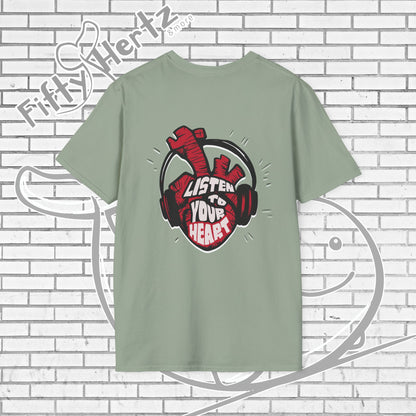 Listen to Heart (Light) Unisex T-Shirt