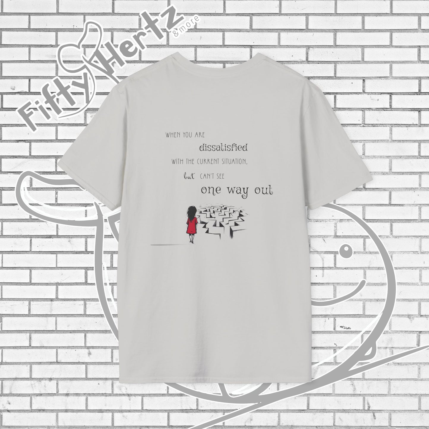 One way OUT (Light) Unisex T-Shirt