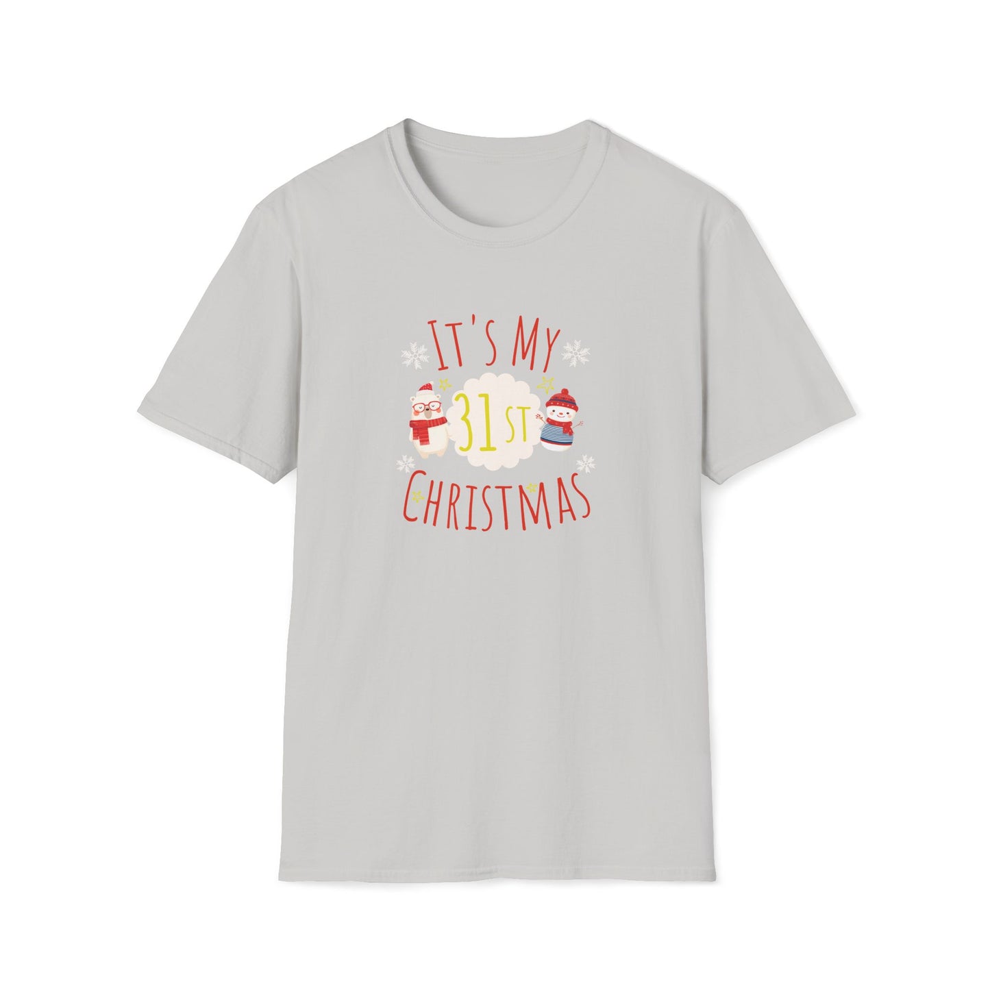 31st Xmas 100% COTTON T-shirt