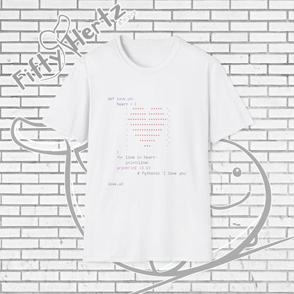 Coding for LOVE (Light) Unisex T-Shirt