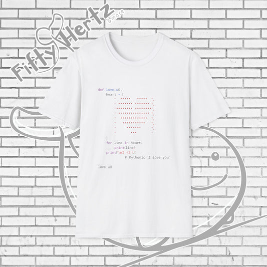 Coding for LOVE (Light) Unisex T-Shirt