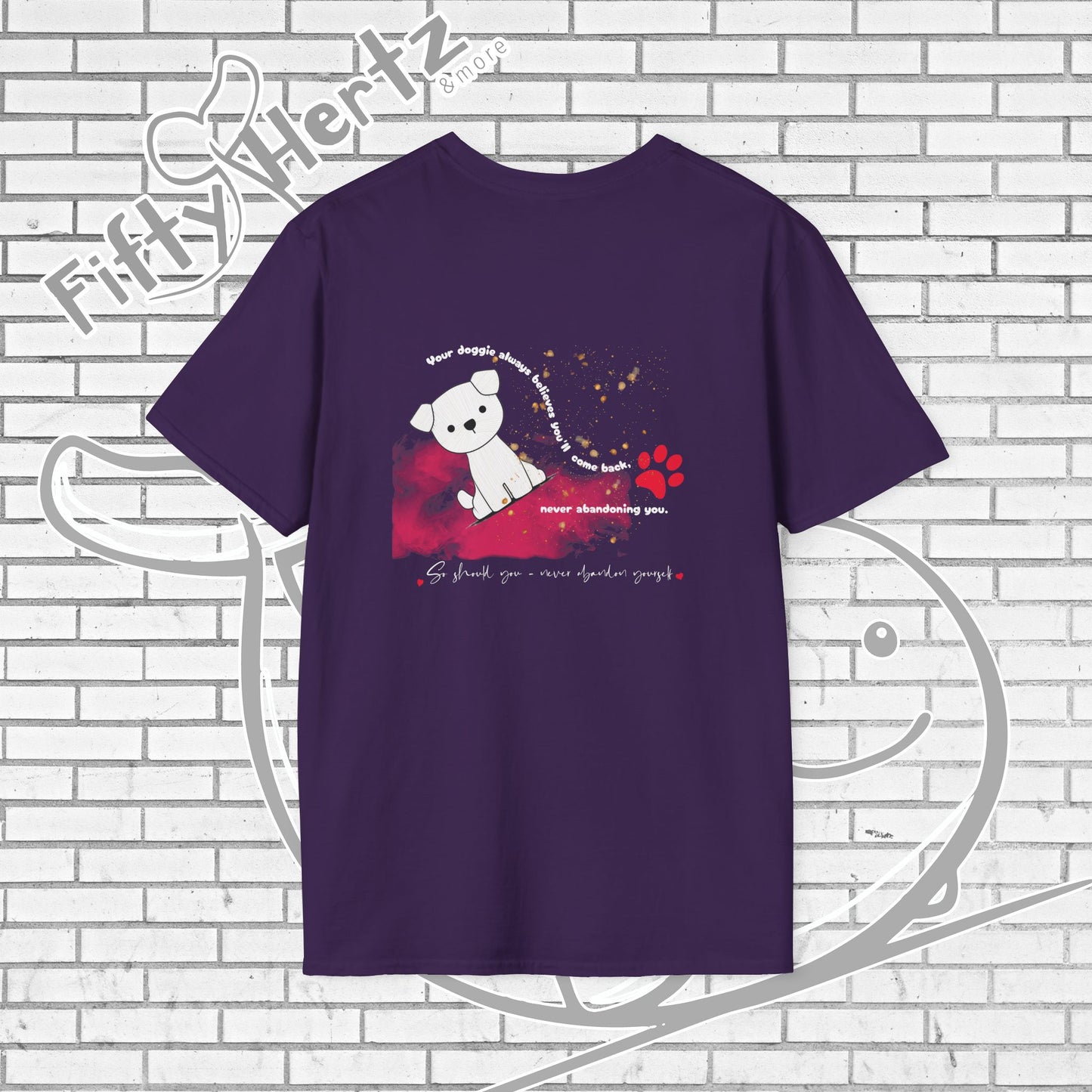 Puppy Love (Dark) Unisex T-Shirt