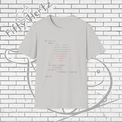 Coding for LOVE (Light) Unisex T-Shirt
