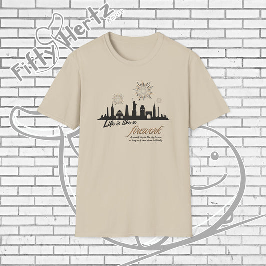 NYC firework (Light) Unisex T-Shirt