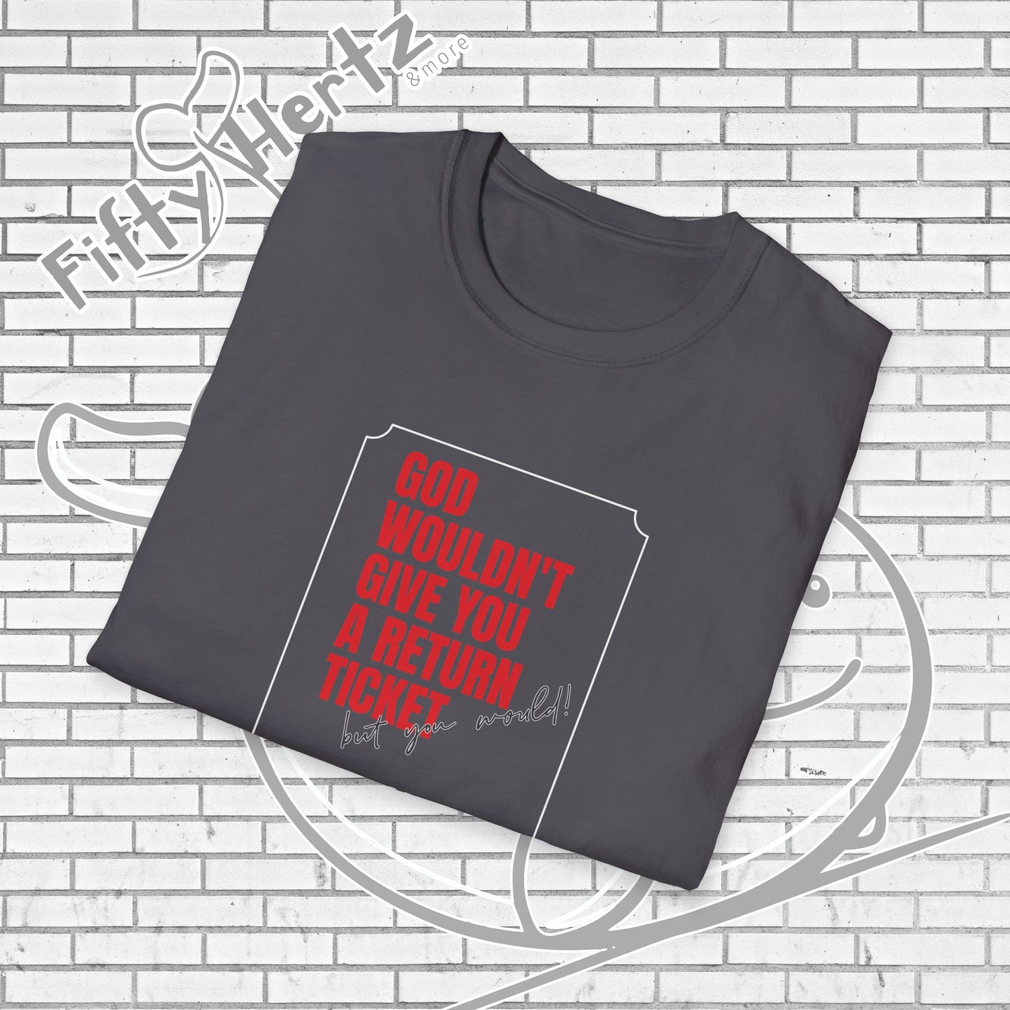 Return Ticket (Dark) Unisex T-Shirt