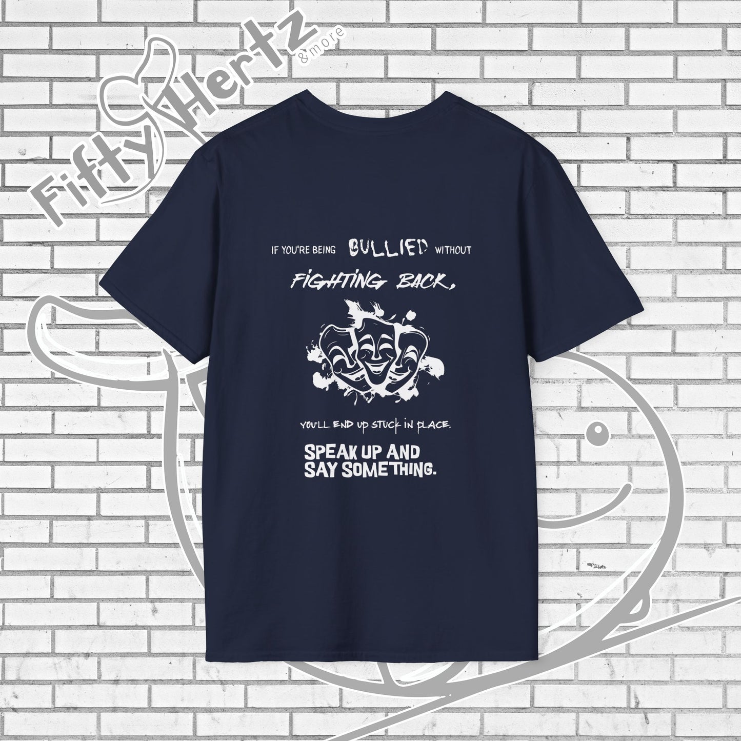 Three Bullies (Dark) Unisex T-Shirt