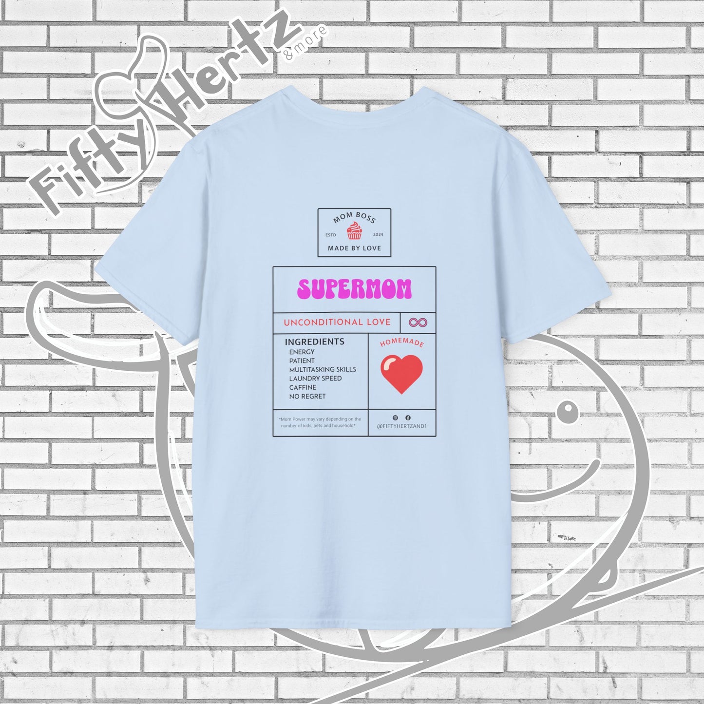 Super_MOM (Light) Unisex T-Shirt