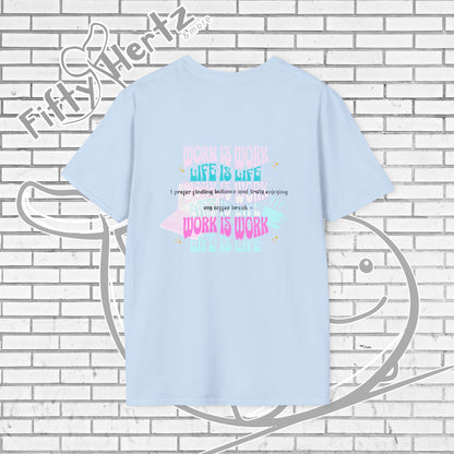 Work-life Balance (Light) Unisex T-Shirt