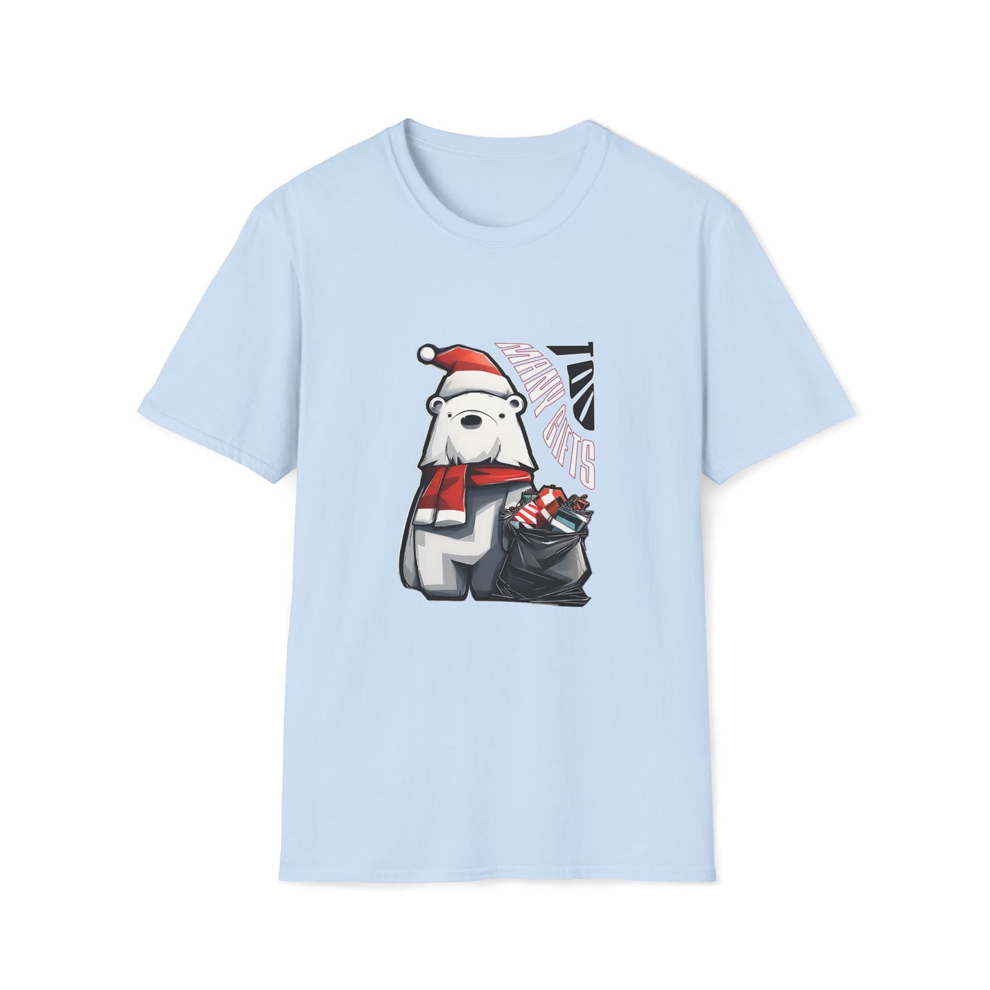 TOO Many Gifts 100% COTTON T-shirt