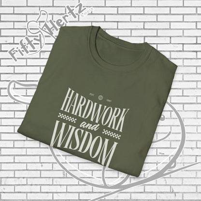 Hardwork & Wisdom (Dark) Unisex T-Shirt