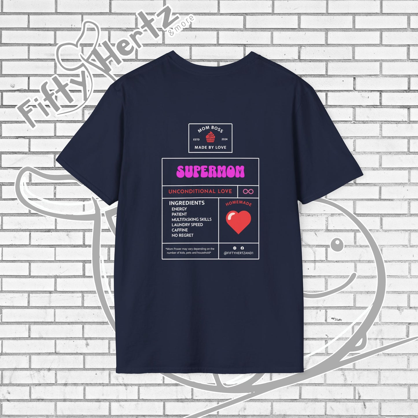 Super_MOM (Dark) Unisex T-Shirt