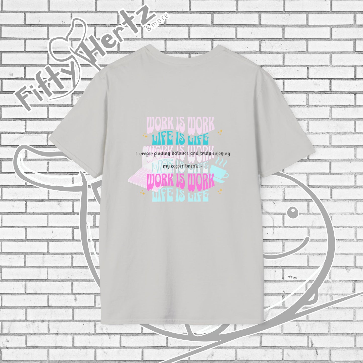 Work-life Balance (Light) Unisex T-Shirt