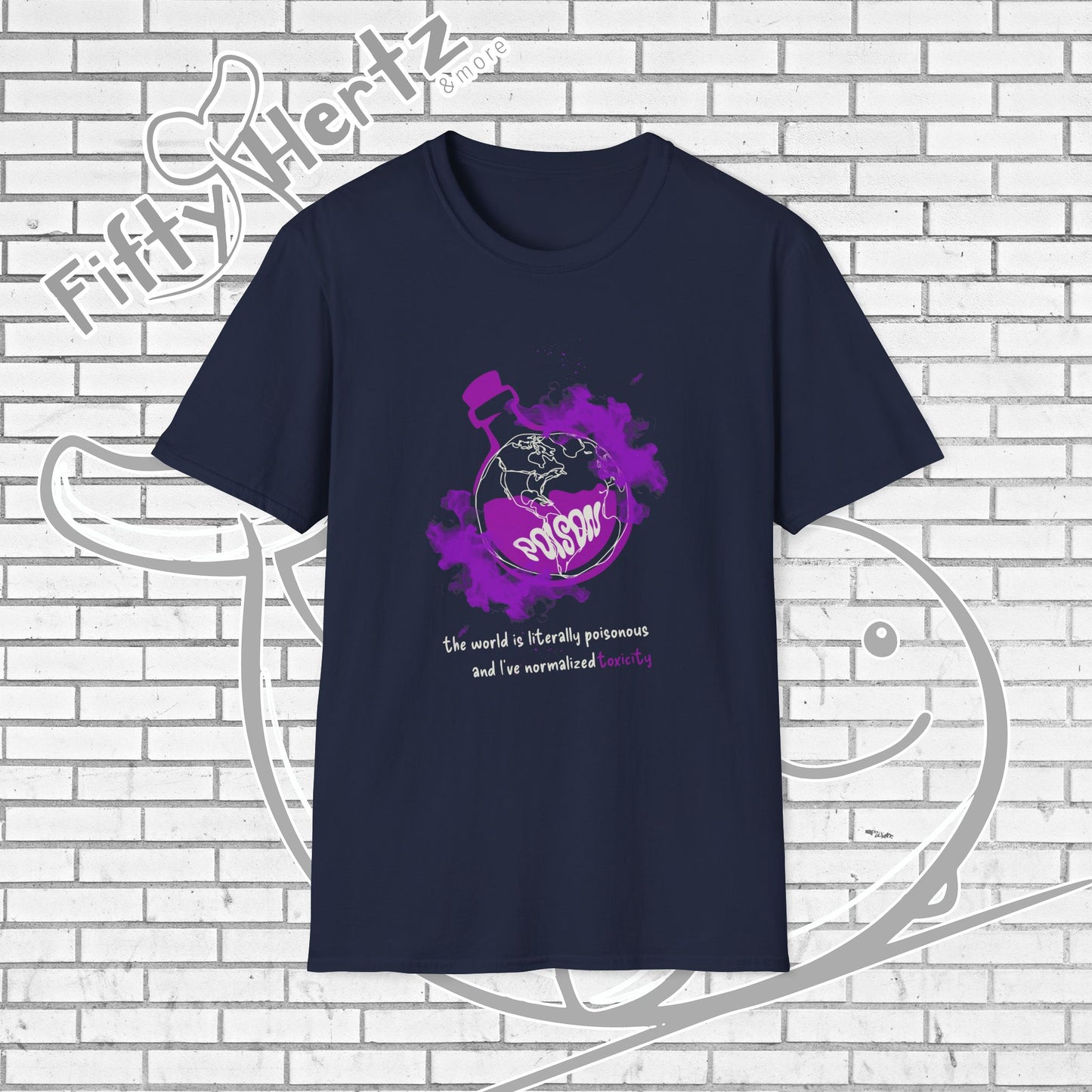 Toxic World (Dark) Unisex T-Shirt