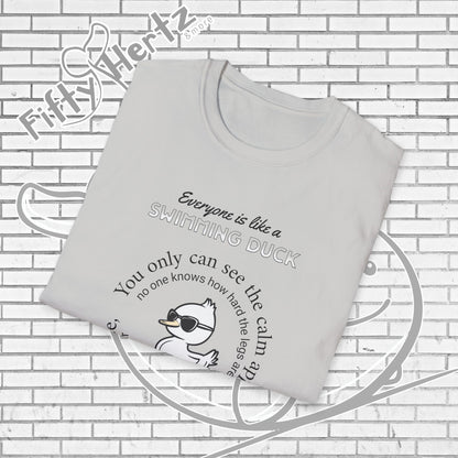 Swimming Duck (Light) Unisex T-Shirt