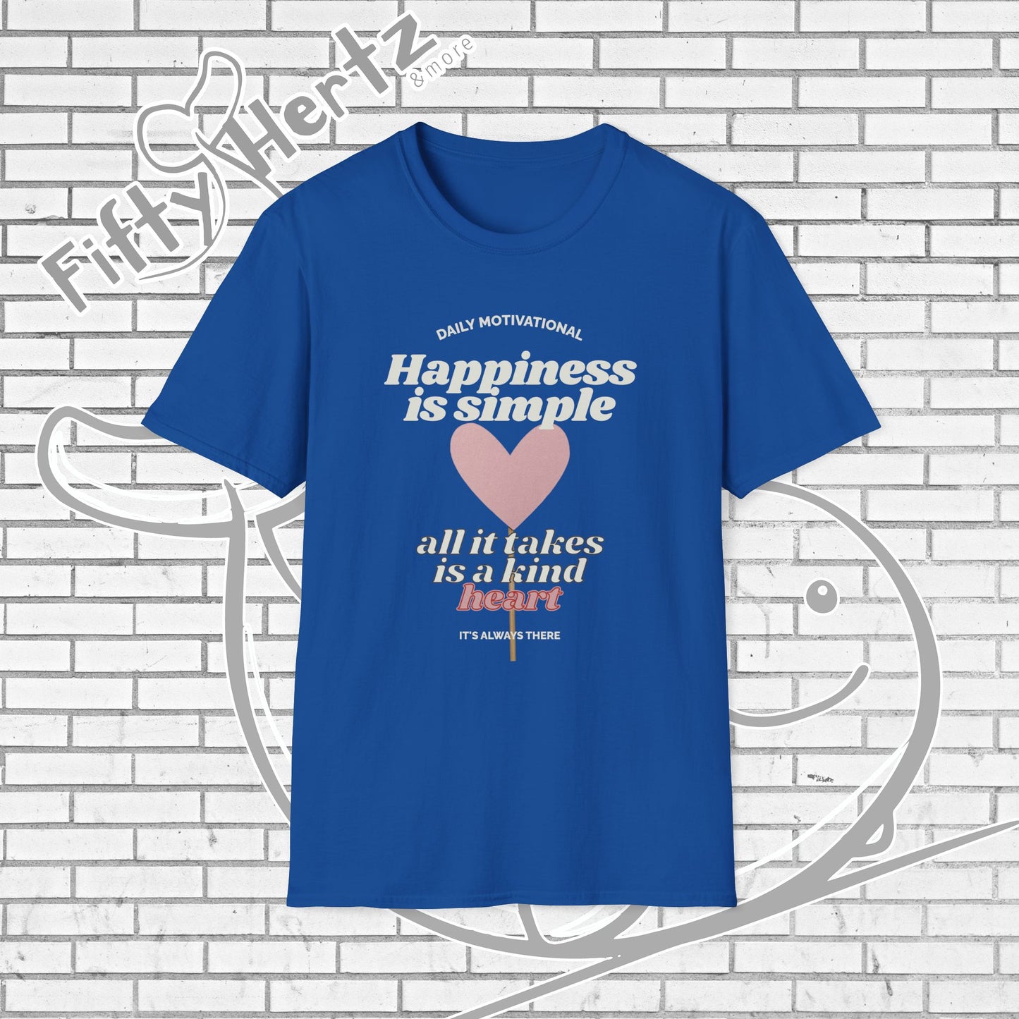 Simple Happiness (Dark) Unisex T-Shirt
