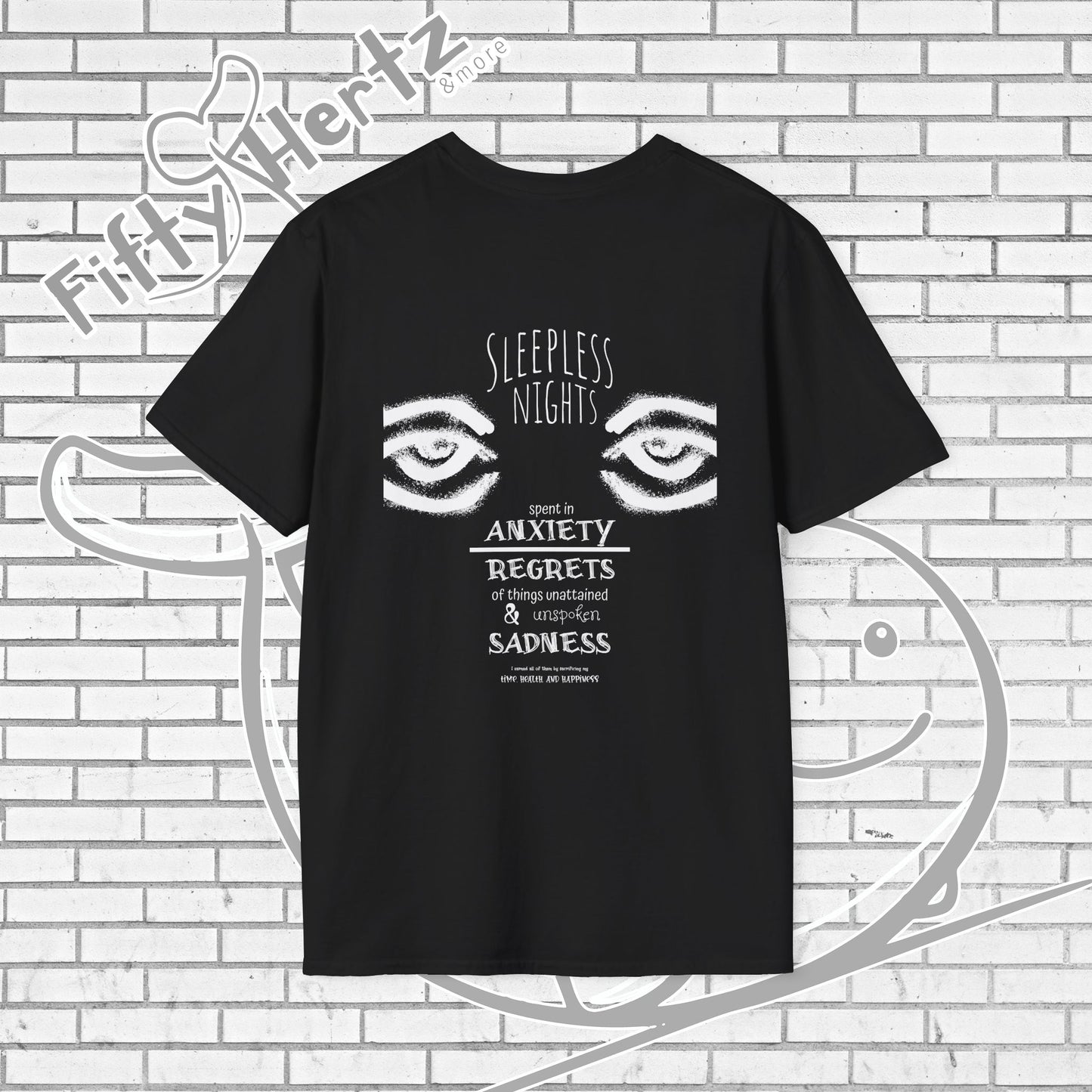 Sleepless Night (Dark) Unisex T-Shirt