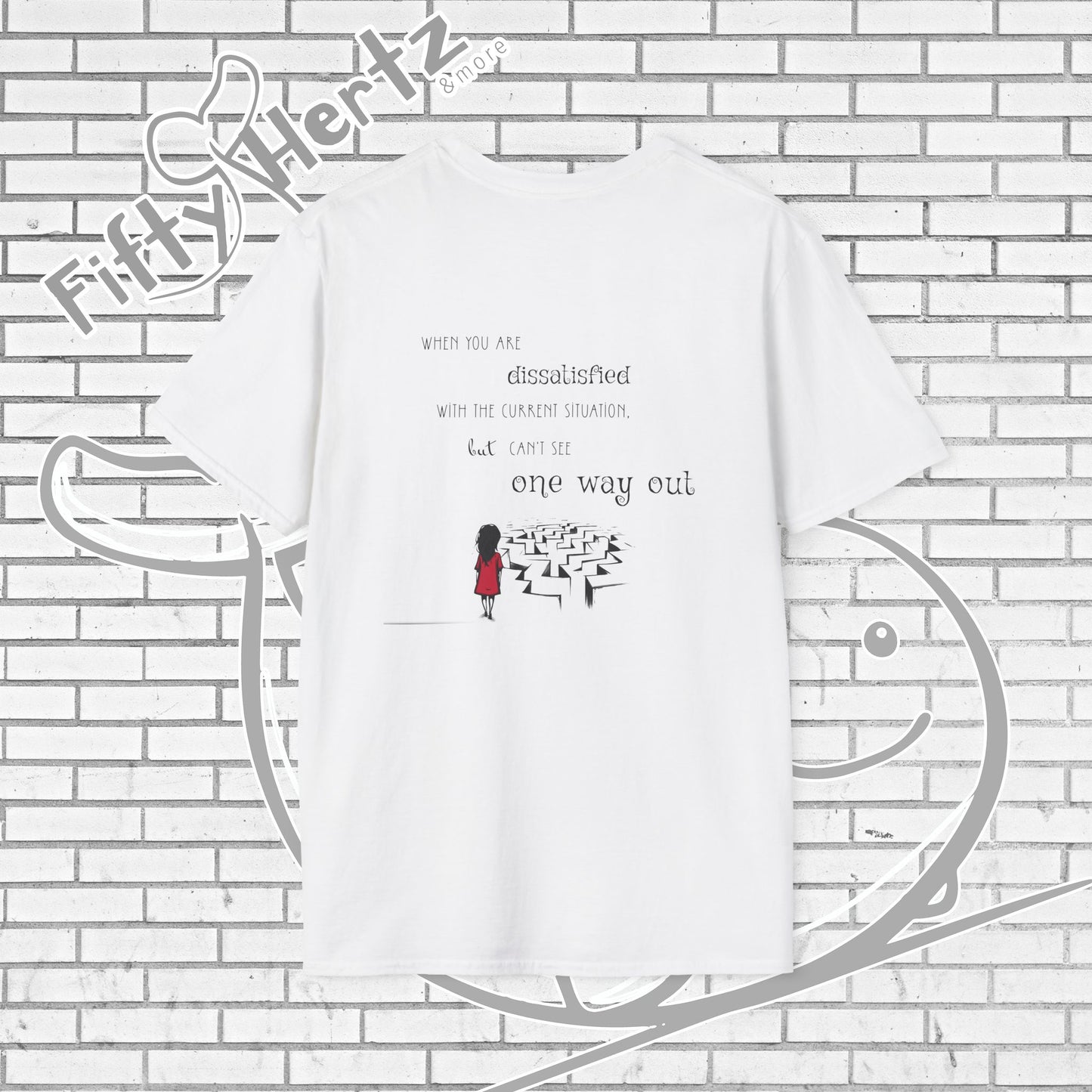 One way OUT (Light) Unisex T-Shirt