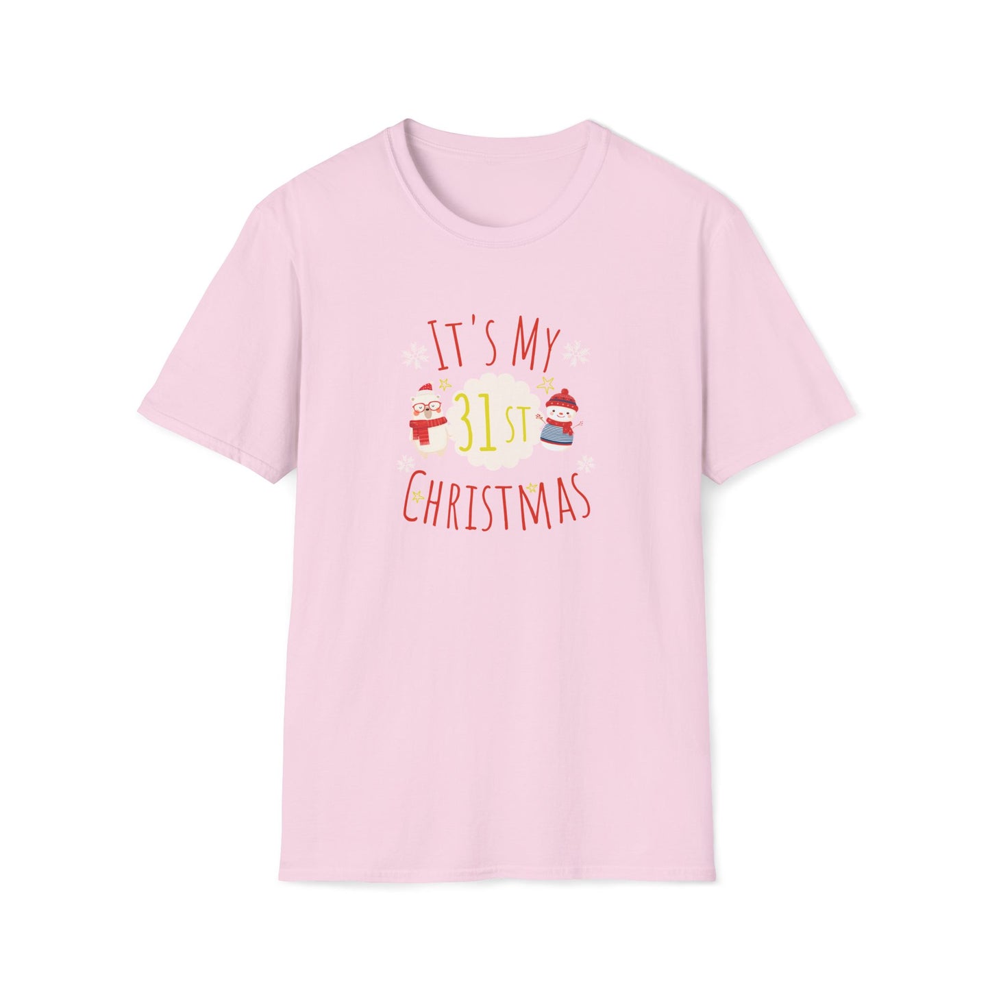 31st Xmas 100% COTTON T-shirt