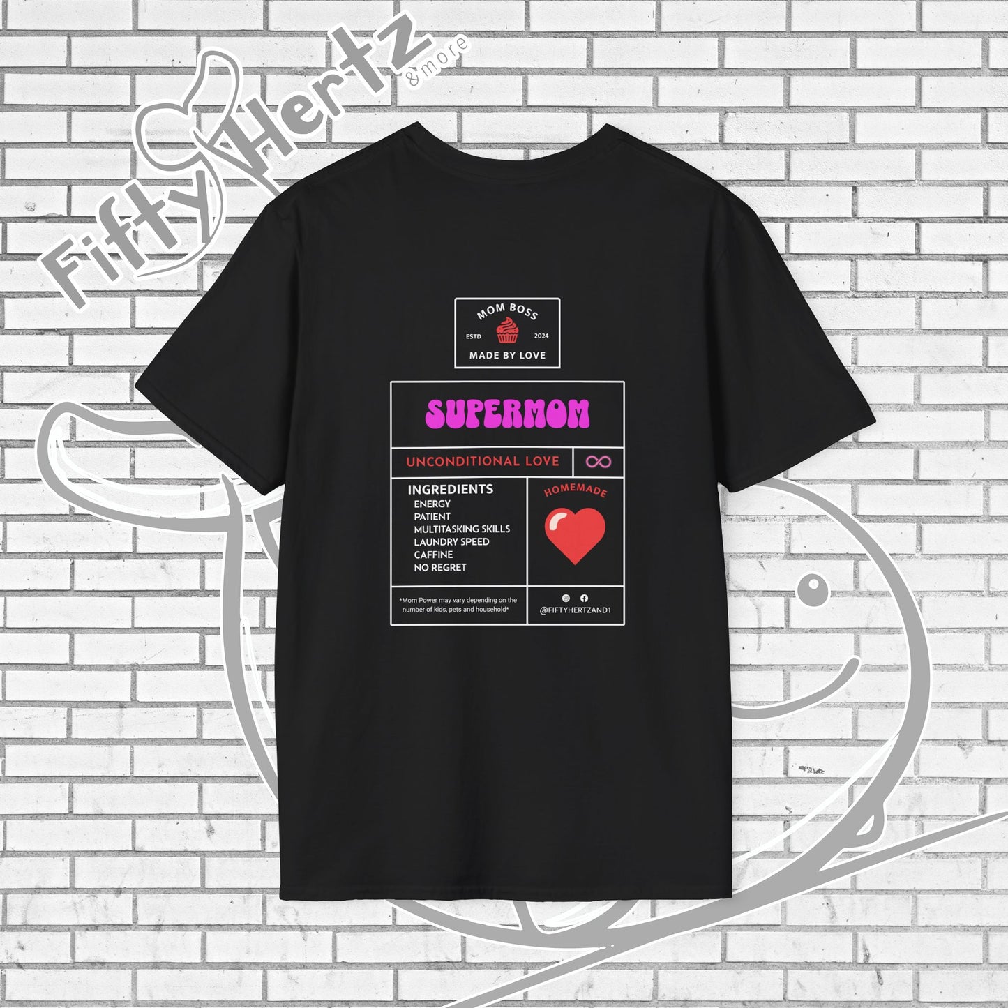 Super_MOM (Dark) Unisex T-Shirt
