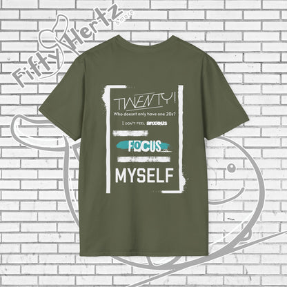 Double Twenty (Dark) Unisex T-Shirt
