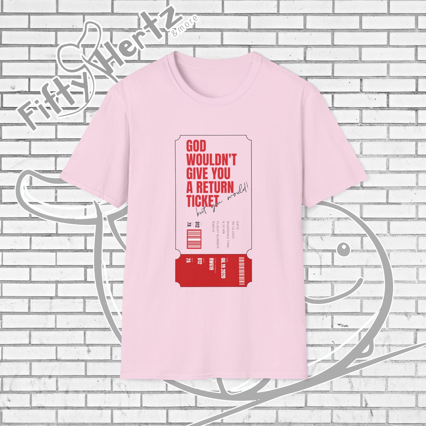 Return Ticket (Light) Unisex T-Shirt