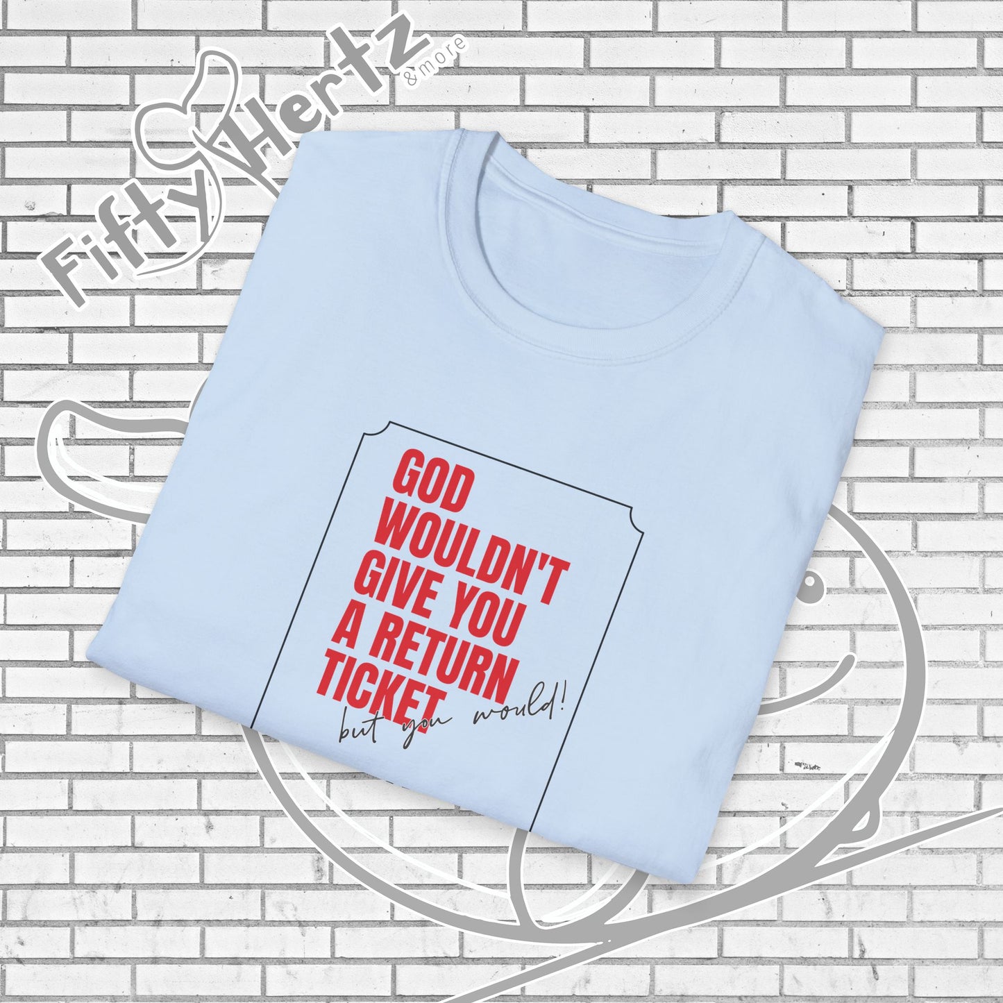 Return Ticket (Light) Unisex T-Shirt