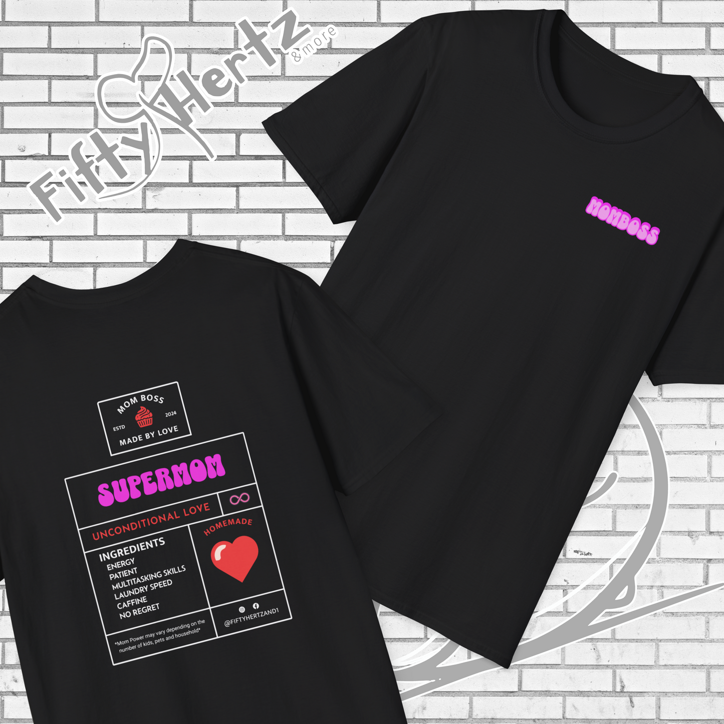 Super_MOM (Dark) Unisex T-Shirt