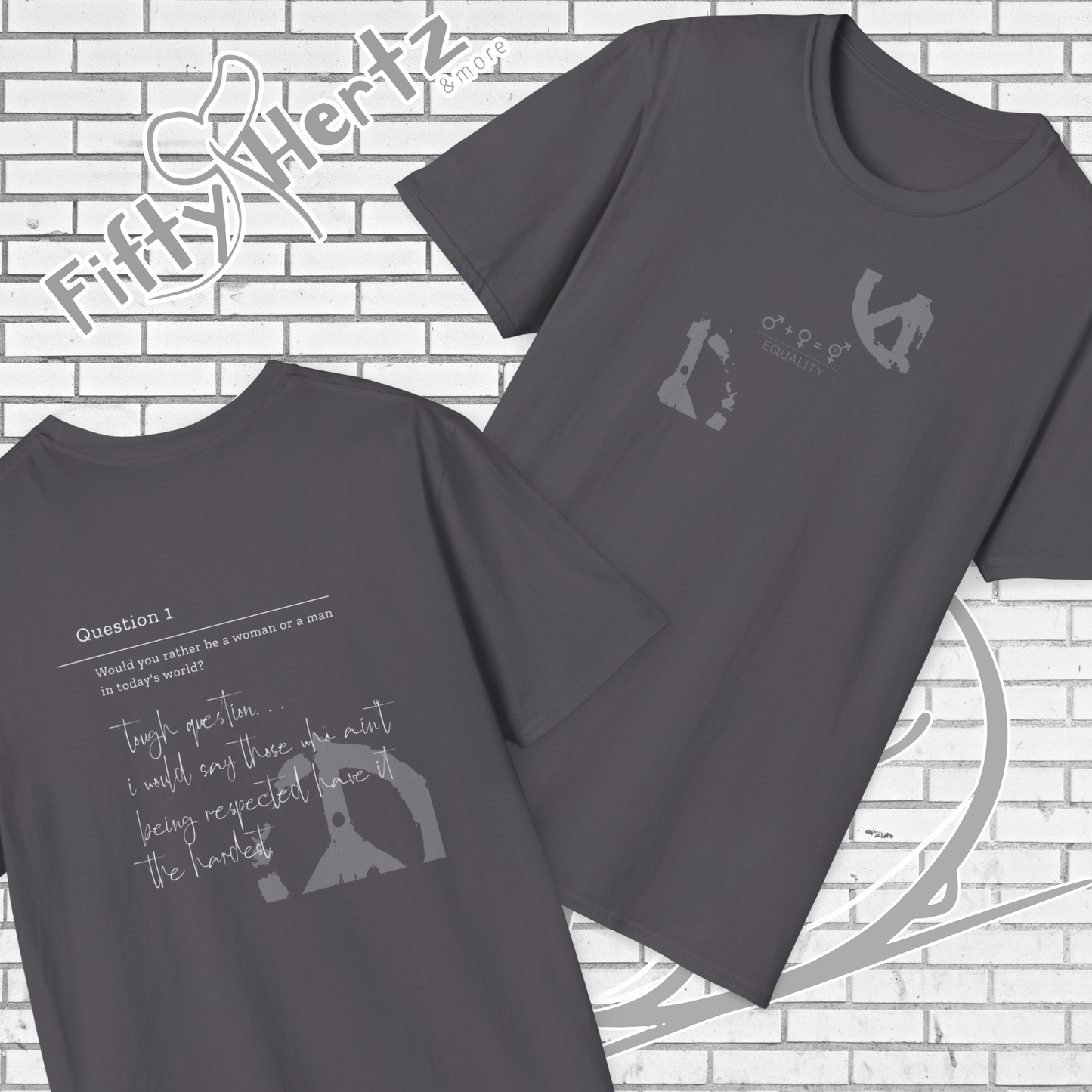 Respect & Equality (Dark) Unisex T-Shirt