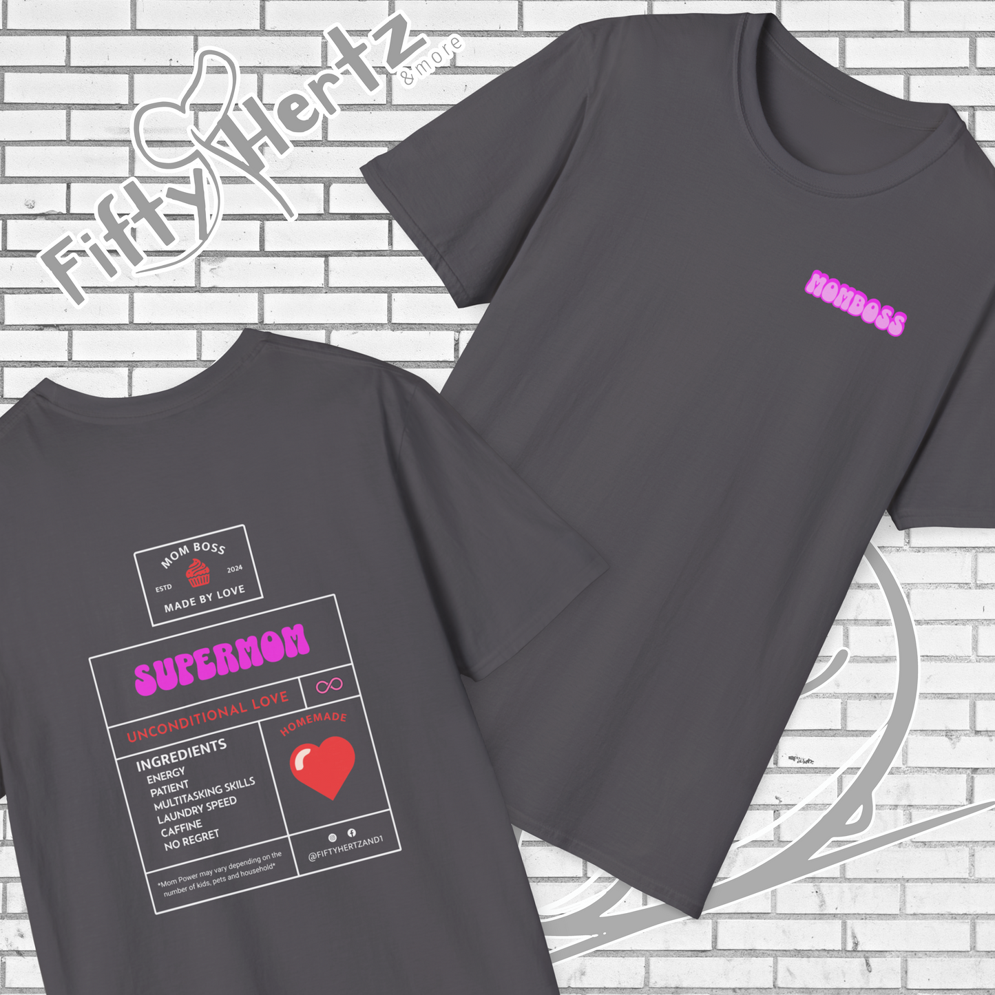 Super_MOM (Dark) Unisex T-Shirt