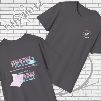 Work-life Balance (Dark) Unisex T-Shirt