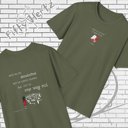 One way OUT (Dark) Unisex T-Shirt