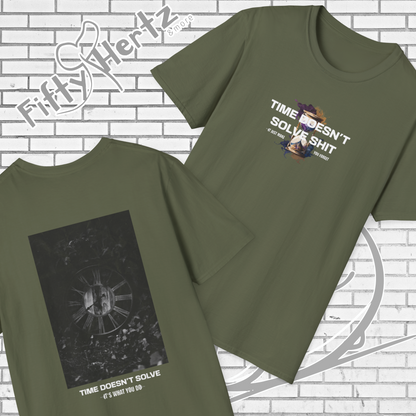 Time doesn't Solve (Dark) Unisex T-Shirt