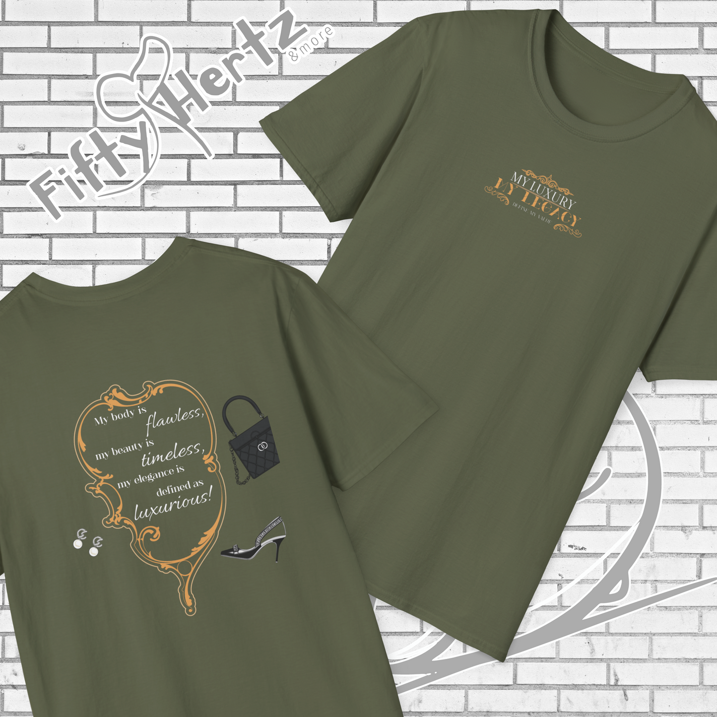 Luxury Legacy (Dark) Unisex T-shirt
