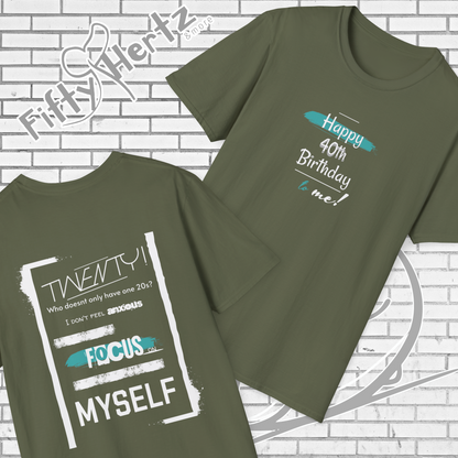 Double Twenty (Dark) Unisex T-Shirt
