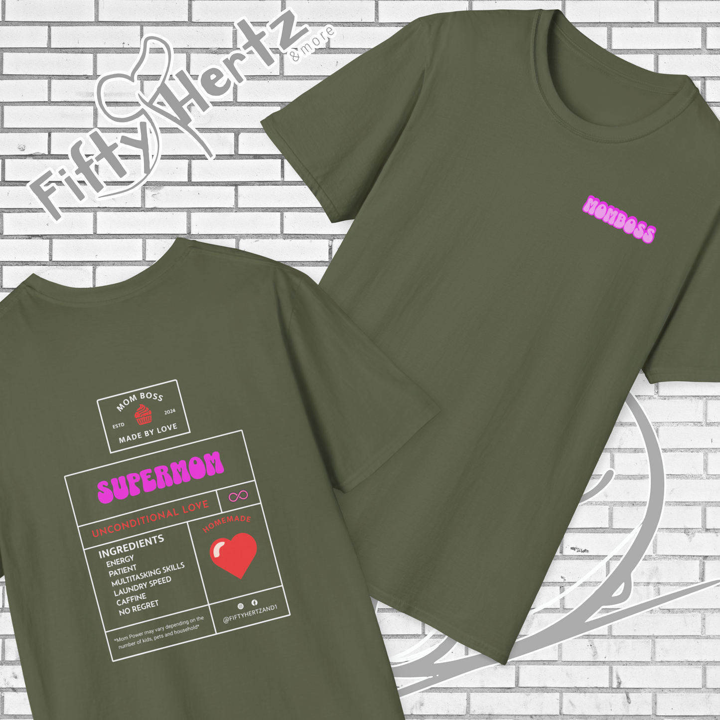 Super_MOM (Dark) Unisex T-Shirt