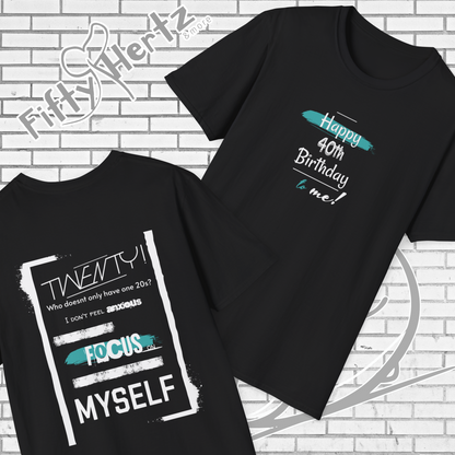 Double Twenty (Dark) Unisex T-Shirt