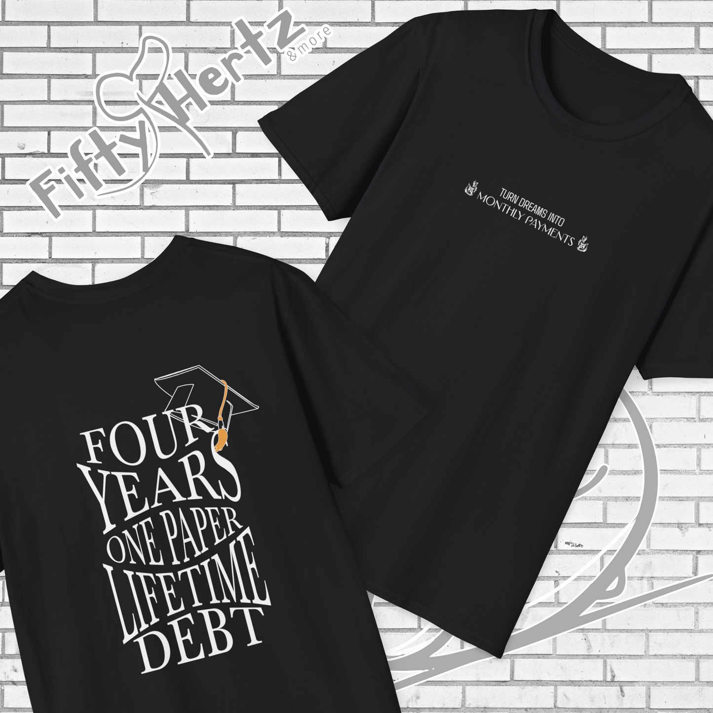 Graduation Joke (Dark) Unisex T-Shirt