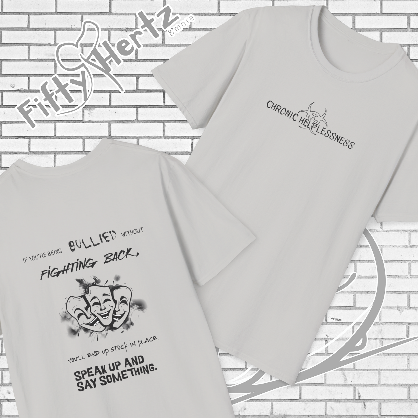 Three Bullies (Light) Unisex T-Shirt