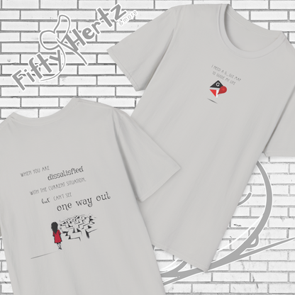 One way OUT (Light) Unisex T-Shirt