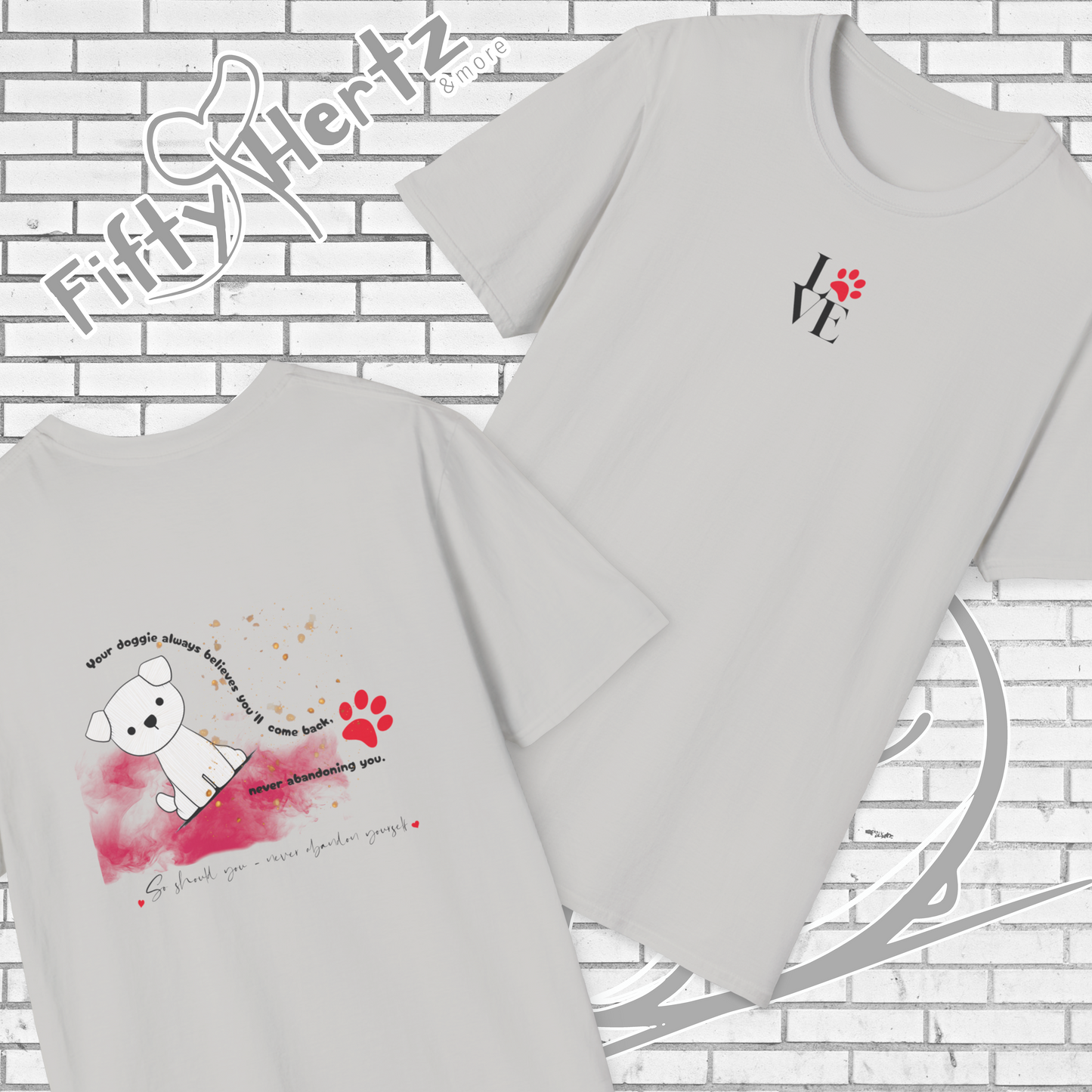 Puppy Love (Light) Unisex T-Shirt
