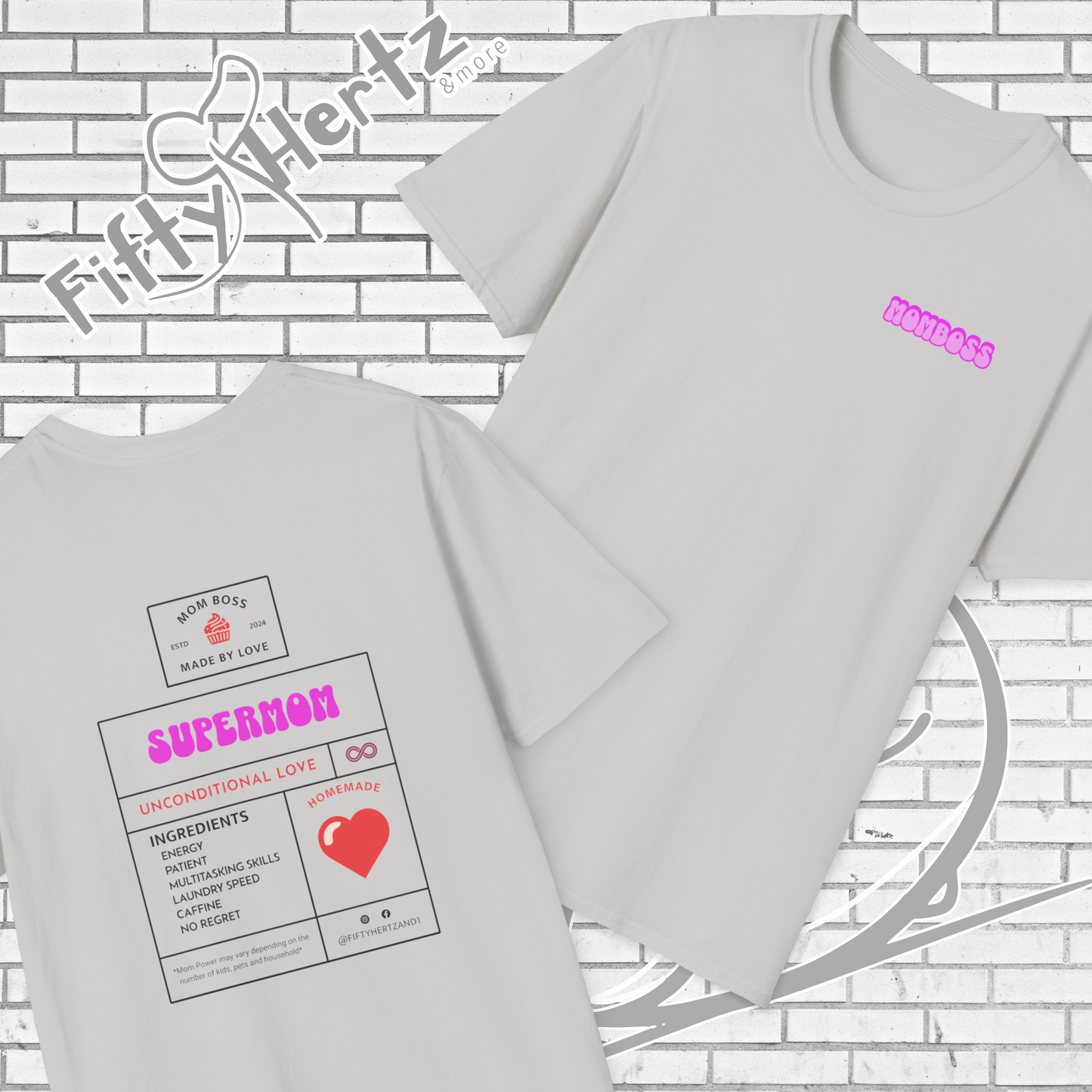 Super_MOM (Light) Unisex T-Shirt