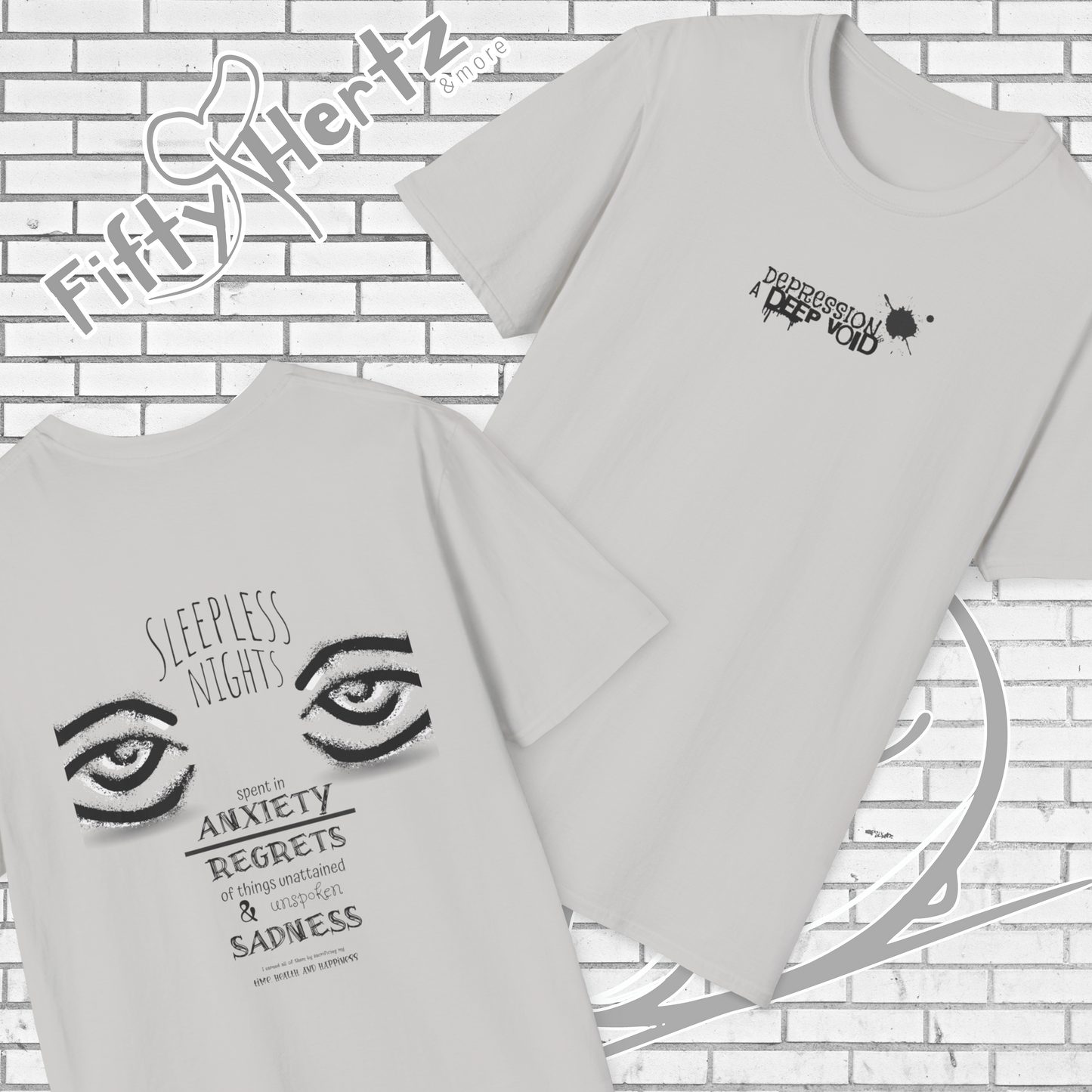 Sleepless Night (Light) Unisex T-Shirt