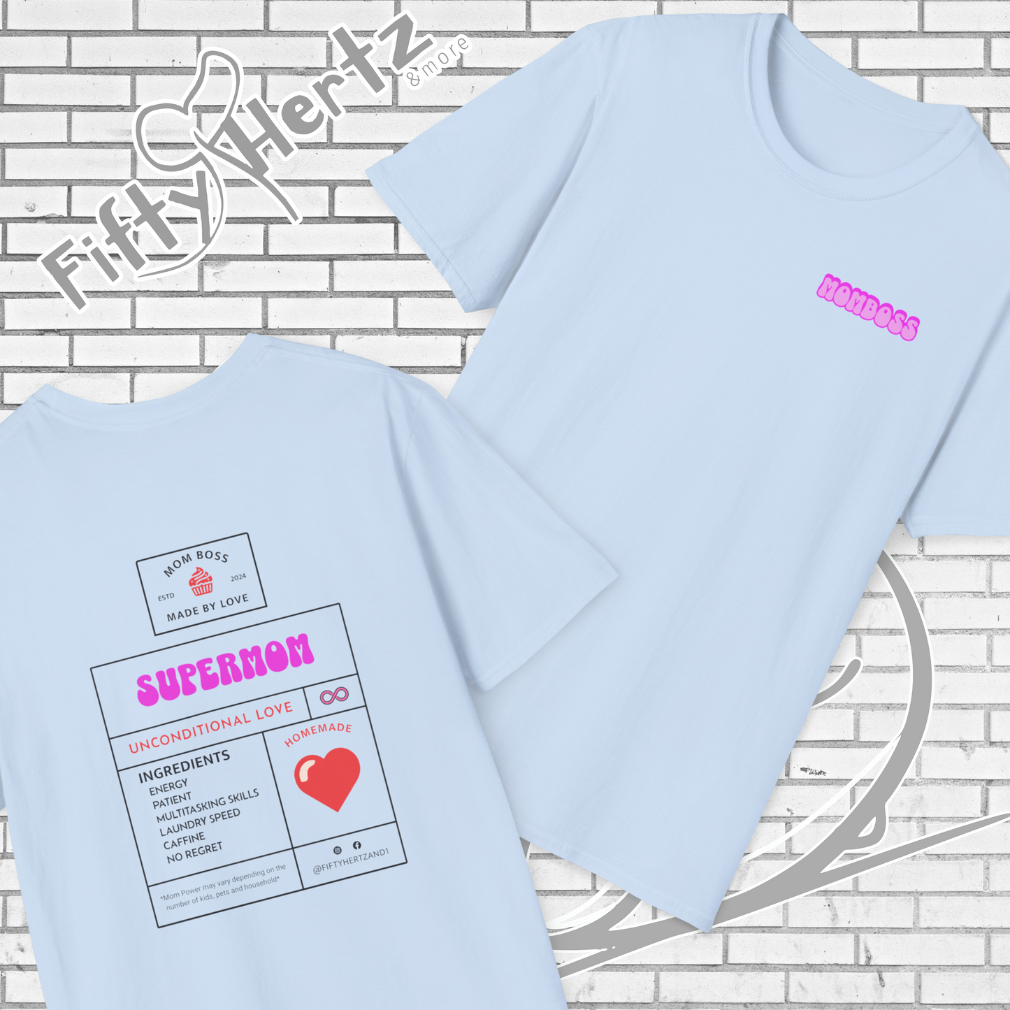 Super_MOM (Light) Unisex T-Shirt